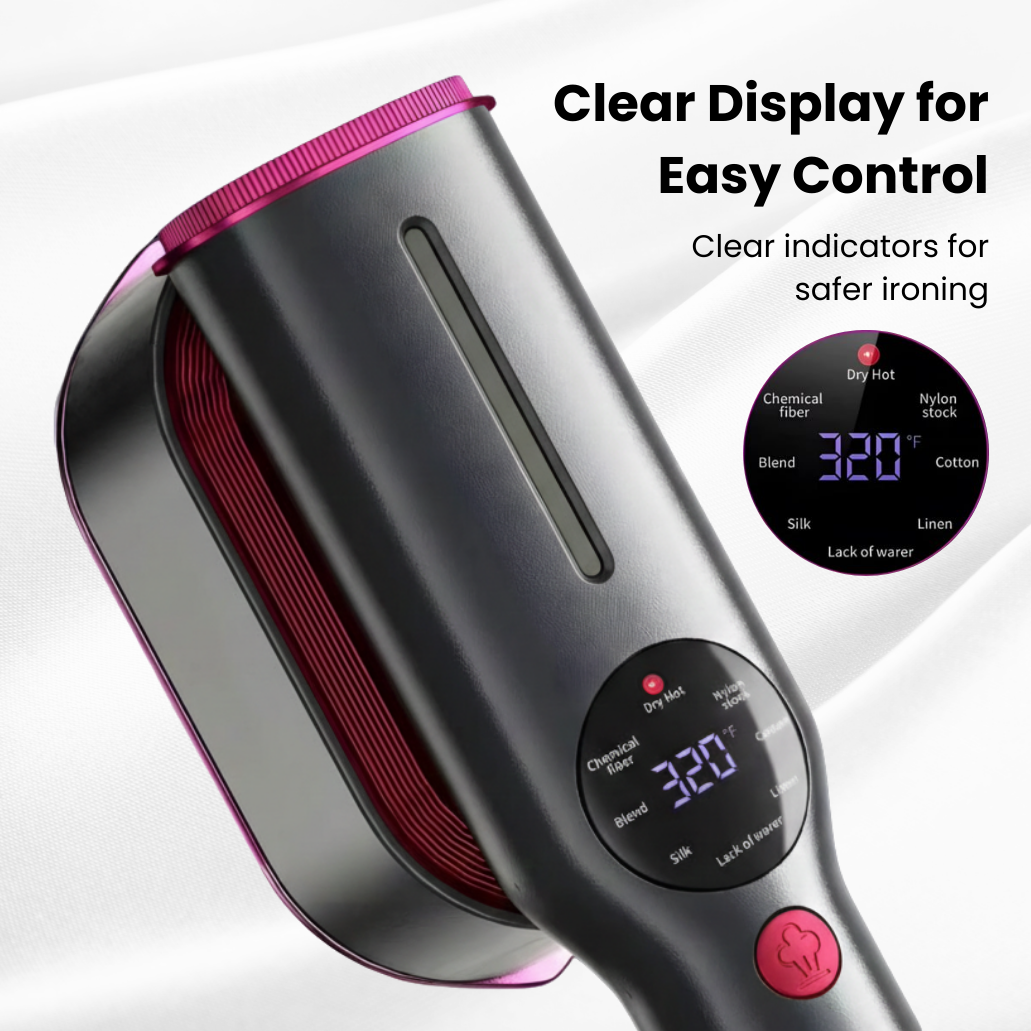 LunaIron™ SteamerPro 2-in-1 Steamer & Iron